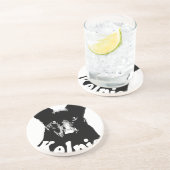 Dessous De Verre En Grès Australie Kelpie (Côté)