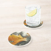 Dessous De Verre En Grès Automne (Côté)