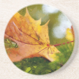 Dessous De Verre En Grès Automne
