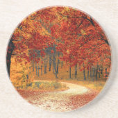 Dessous De Verre En Grès automne dans la forêt (Devant)