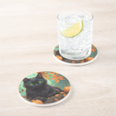 Dessous De Verre En Grès Automne Kitty (Côté)