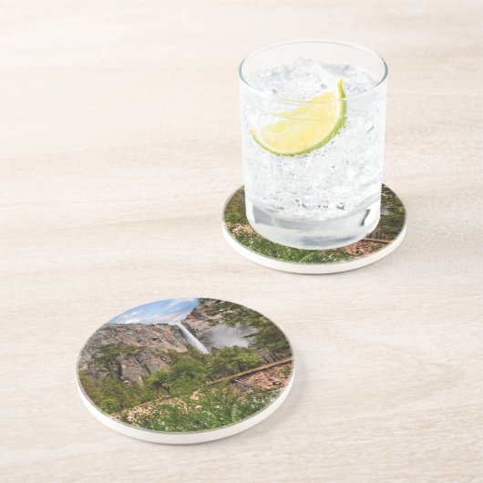 Dessous De Verre En Grès Automnes nuptiales de voile (Côté)