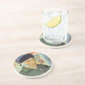 Dessous De Verre En Grès Autoportrait, oreille bandée par Vincent van Gogh (Côté)