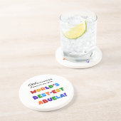 Dessous De Verre En Grès Autrement connu comme cadeaux de Meilleur-est (Côté)