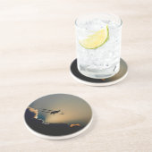 Dessous De Verre En Grès avions (Côté)