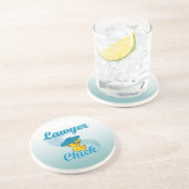 Dessous De Verre En Grès Avocat Chick #3 (Côté)