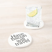 Dessous De Verre En Grès Avoir Bacon va Voyage (Côté)