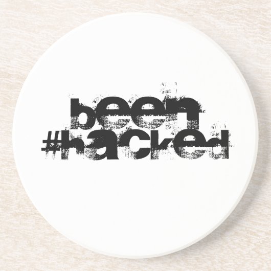 Dessous De Verre En Grès Avoir été piraté (Devant)