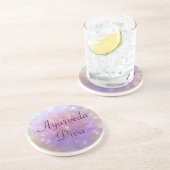 Dessous De Verre En Grès Ayurveda Diva (Côté)