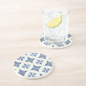 Dessous De Verre En Grès Azulejos (Côté)