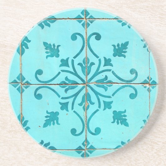 Dessous De Verre En Grès Azulejos (Devant)