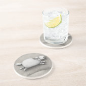Dessous De Verre En Grès Baa Relief (mouton 3) (Côté)