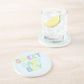 Dessous De Verre En Grès Baby Boy (Côté)