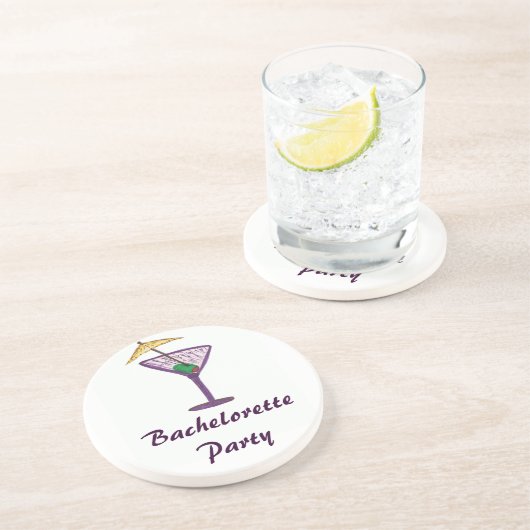 Dessous De Verre En Grès Bachelorette (Côté)