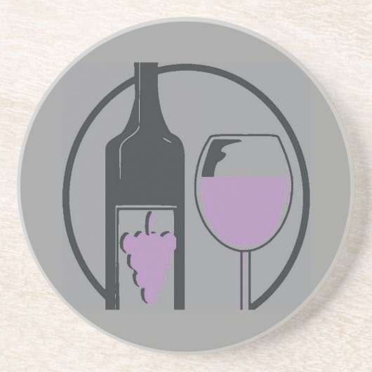 Dessous De Verre En Grès Bachelorette/Bachlore (Devant)