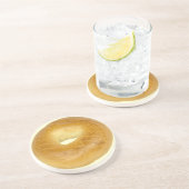 Dessous De Verre En Grès Bagel (Côté)
