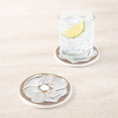 Dessous De Verre En Grès Bagel avec le fromage fondu (Côté)