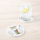 Dessous De Verre En Grès Bahama Mama (Côté)
