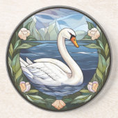 Dessous De Verre En Grès Baignade en verre doux (Devant)