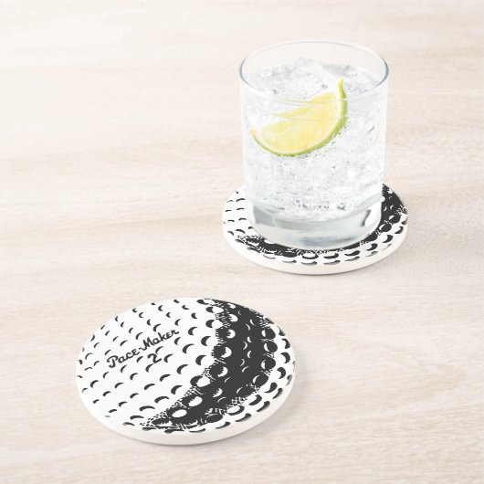 Dessous De Verre En Grès Bal de golf (Côté)