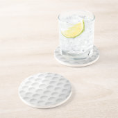 Dessous De Verre En Grès Bal de golf blanc (Côté)