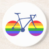 Dessous De Verre En Grès Balade En Vélo Pride (Devant)