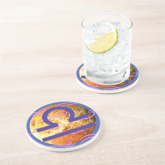 Dessous De Verre En Grès Balance (Côté)