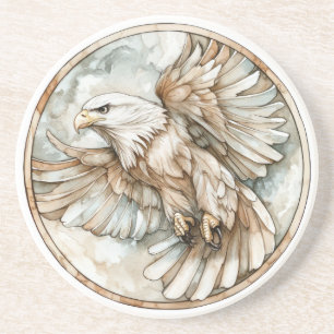 Dessous De Verre En Grès Bald Eagle Wild Tame and Timeless Collection