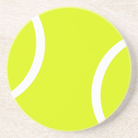 Dessous De Verre En Grès Balle de tennis (Devant)