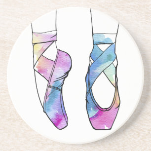 Dessous De Verre En Grès Ballerina Cute Ballet