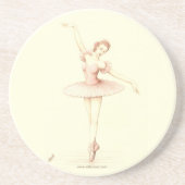 Dessous De Verre En Grès Ballerine (Devant)