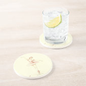 Dessous De Verre En Grès Ballerine (Côté)