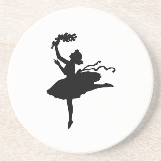 Dessous De Verre En Grès Ballerine (Devant)