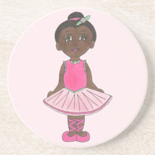 Dessous De Verre En Grès Ballet rose Tutu Costume Ballerina Danse Considéra