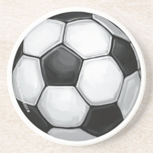 Dessous De Verre En Grès Ballon de football