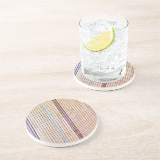 Dessous De Verre En Grès Bambou (Côté)