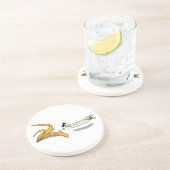 DESSOUS DE VERRE EN GRÈS BANANA! (Côté)