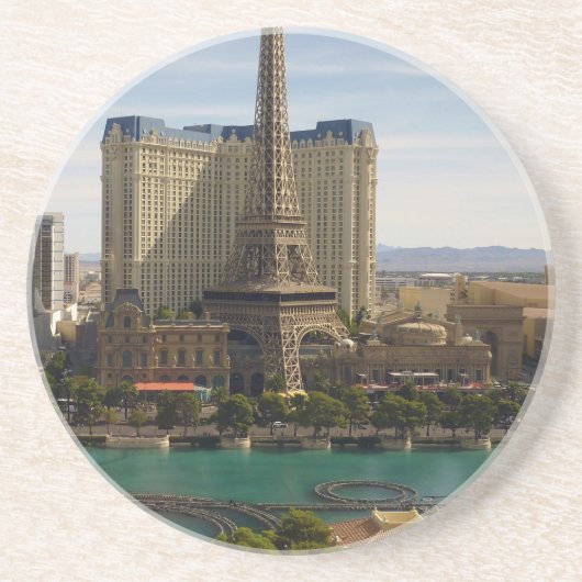 Dessous De Verre En Grès Bande de Las Vegas (Devant)
