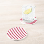 Dessous De Verre En Grès Bande de sucre de canne (Côté)