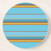 Dessous De Verre En Grès Bandes sud-ouest 15 (Devant)