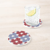 Dessous De Verre En Grès Bannière étoilée (Côté)