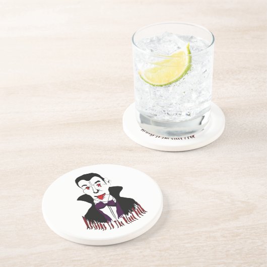 Dessous De Verre En Grès Banque du sang (Côté)