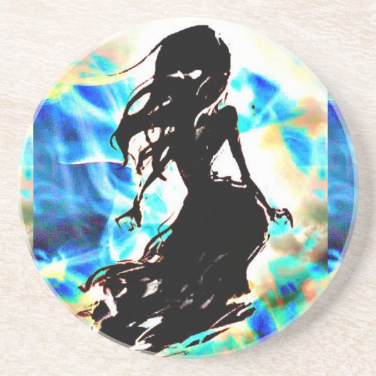 Dessous De Verre En Grès Banshee (Devant)