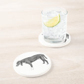 Dessous De Verre En Grès Bar Cart Mood : La douceur de Yawn (Côté)