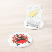 Dessous De Verre En Grès Barbu Musclé (Côté)