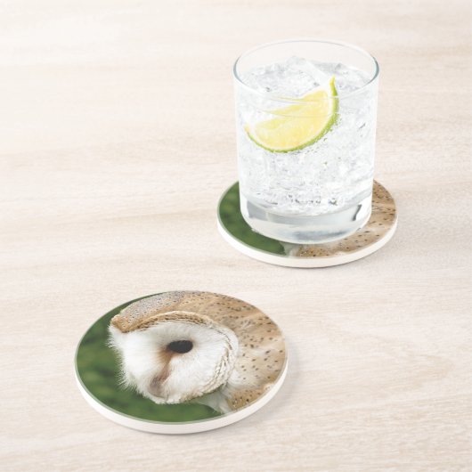 DESSOUS DE VERRE EN GRÈS BARN OWL (Côté)