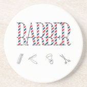 Dessous De Verre En Grès Barre (Devant)