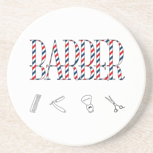 Dessous De Verre En Grès Barre (Devant)