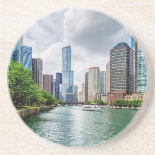 Dessous De Verre En Grès Bas Chicago