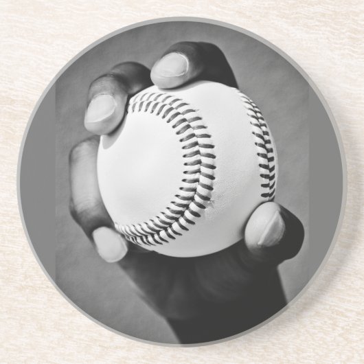 Dessous De Verre En Grès baseball en main (Devant)